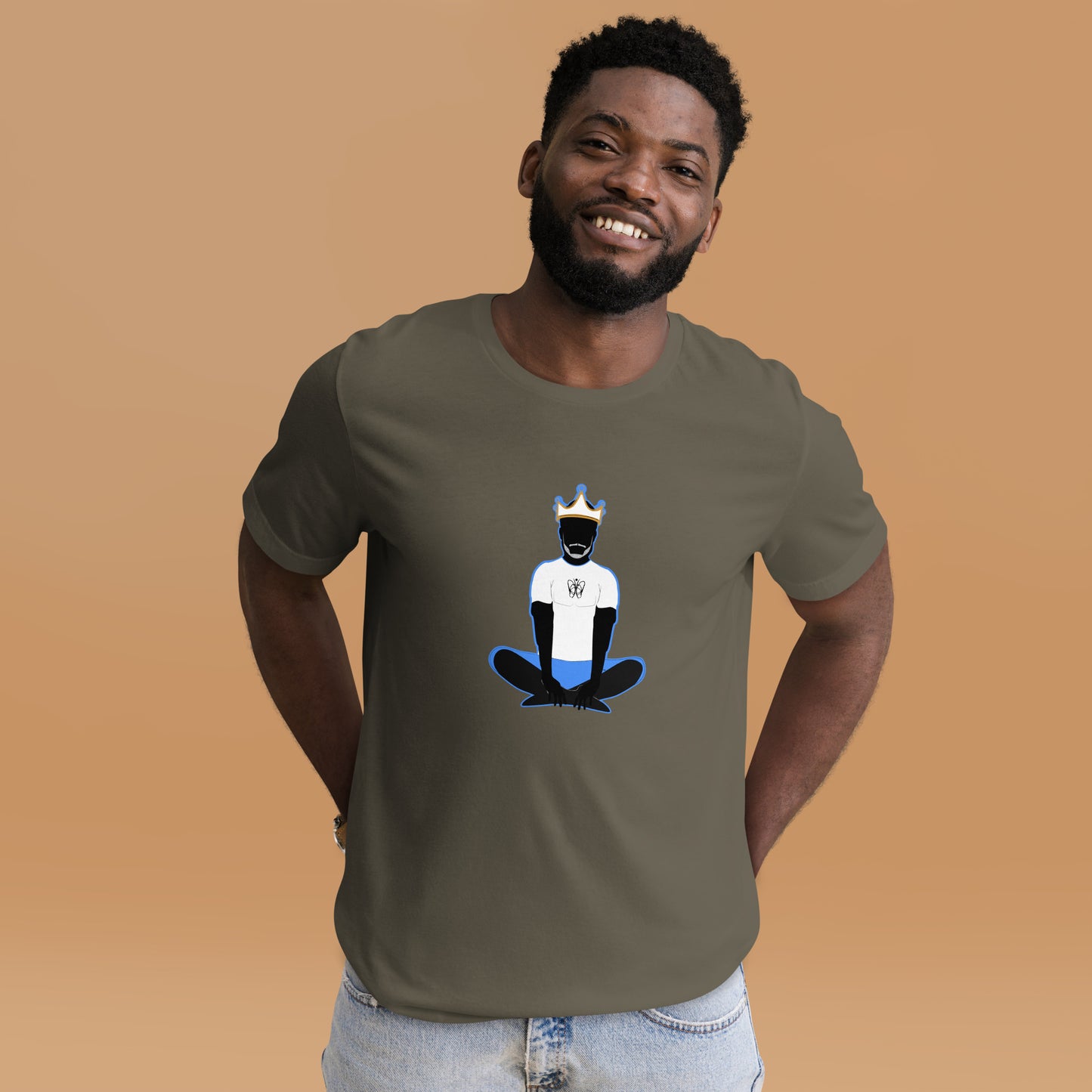 Meditating King Unisex Tee