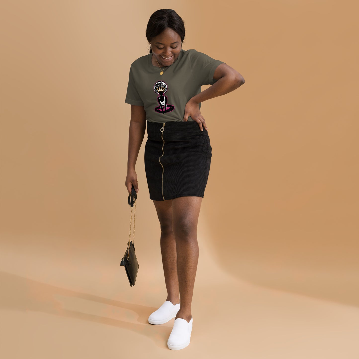 Meditating Queen Unisex Tee
