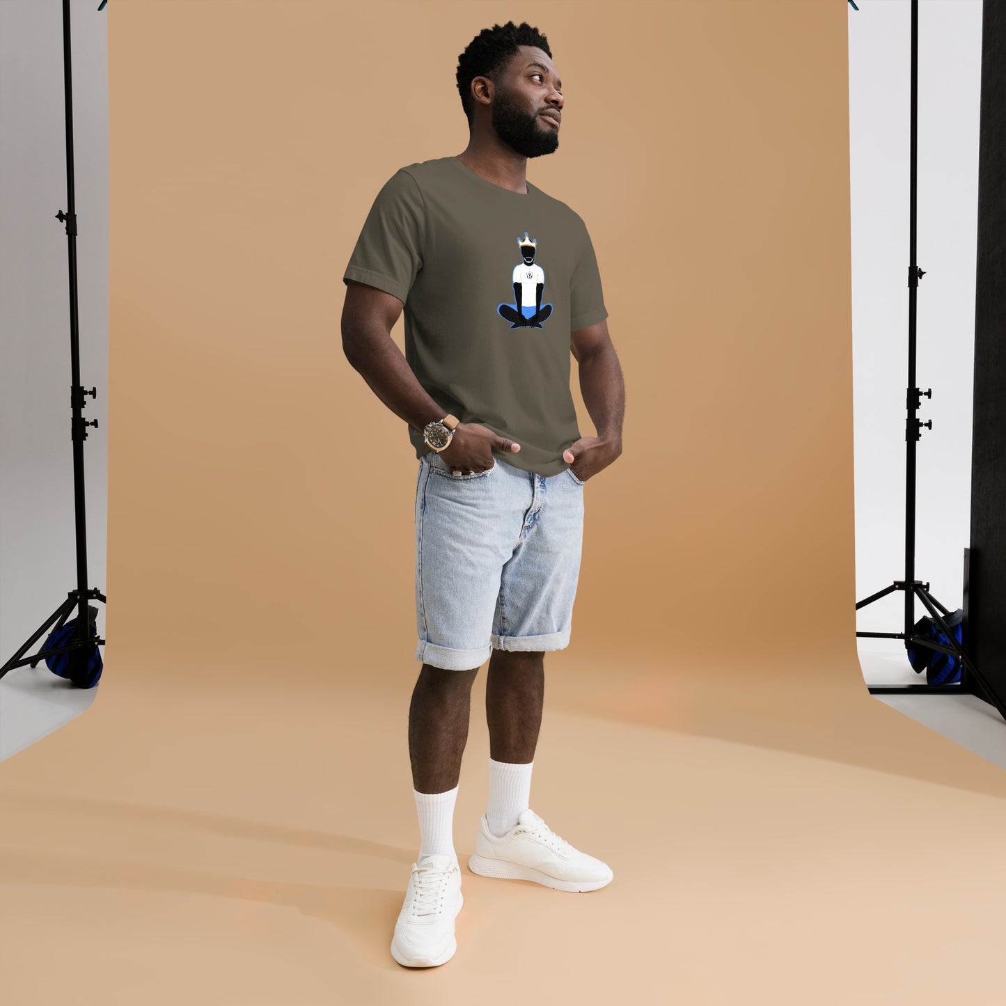 Meditating King Unisex Tee
