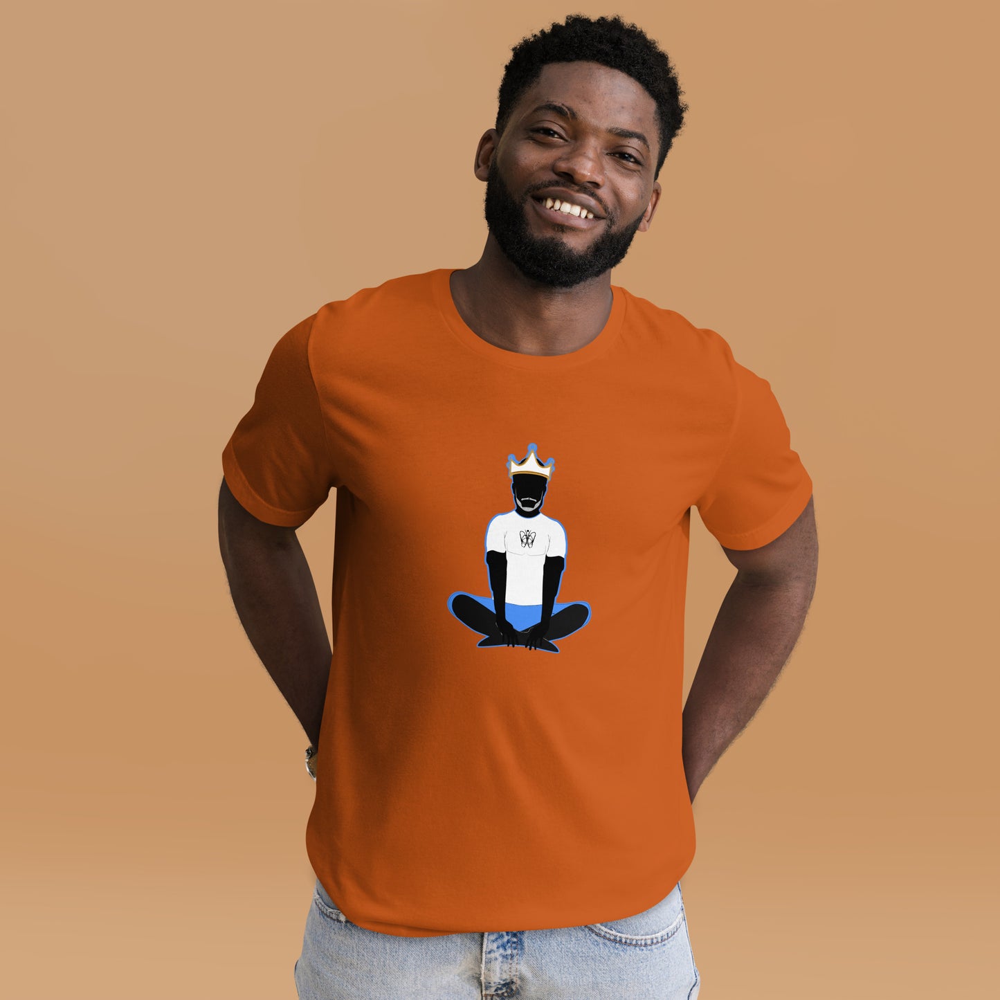 Meditating King Unisex Tee