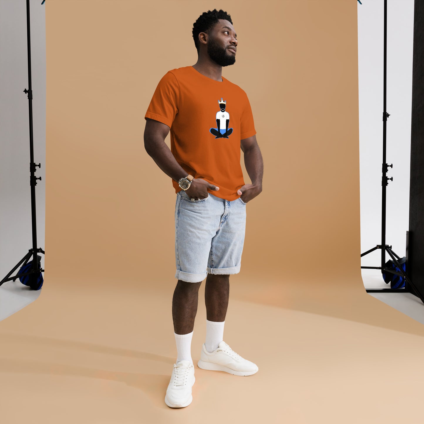 Meditating King Unisex Tee