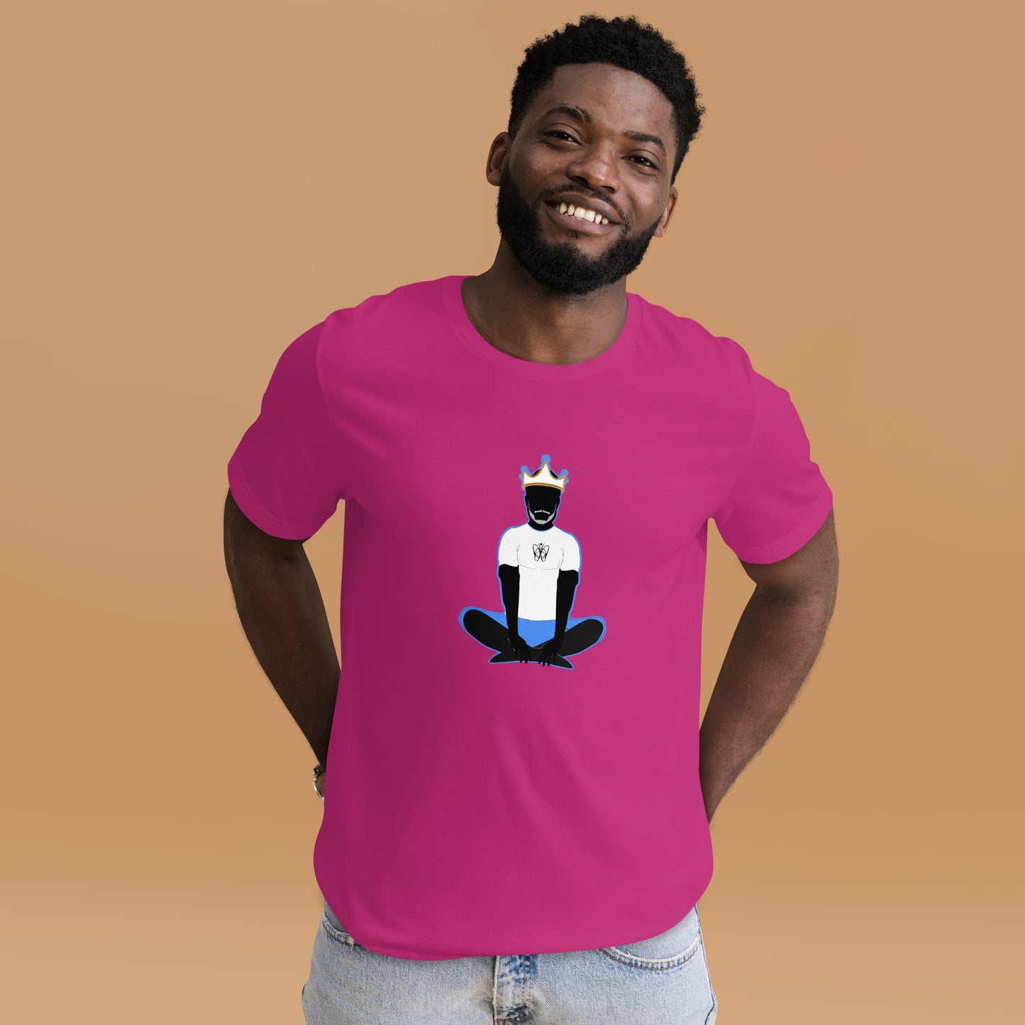 Meditating King Unisex Tee