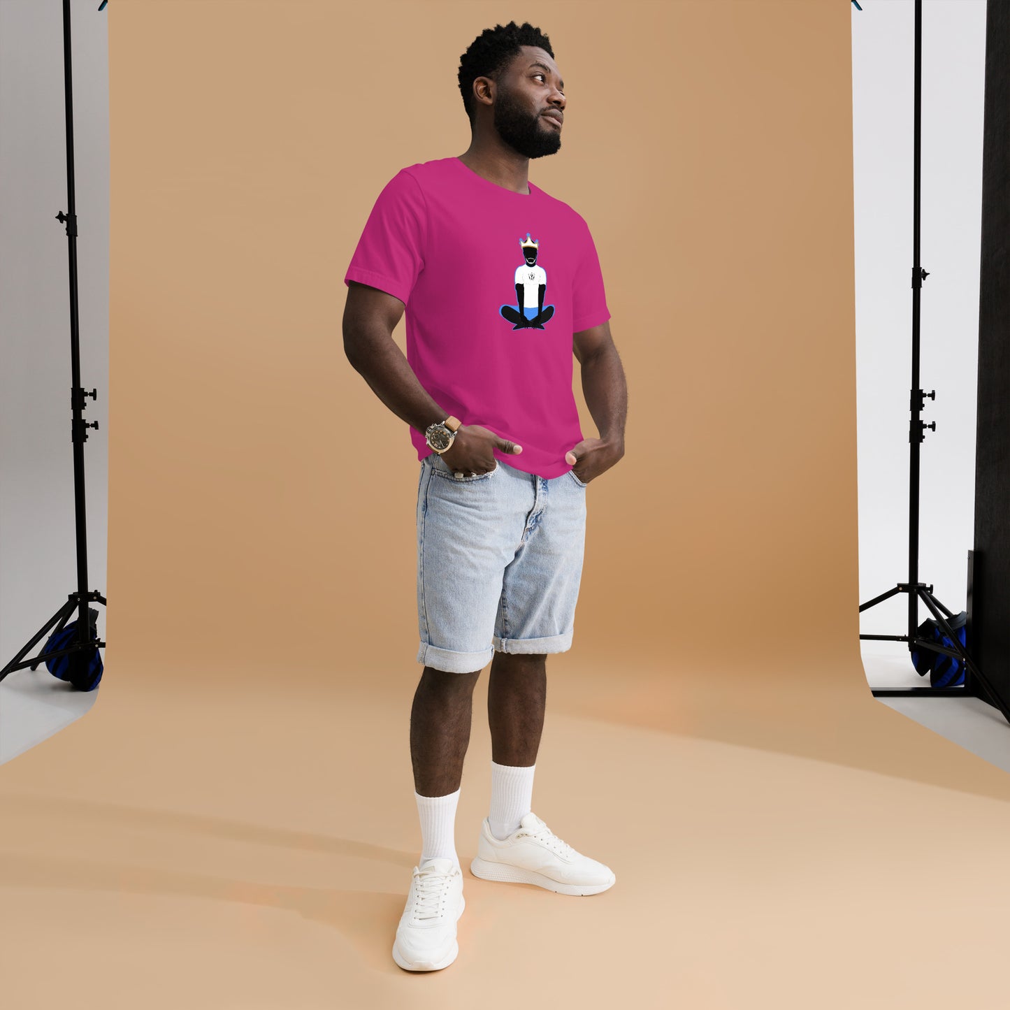 Meditating King Unisex Tee