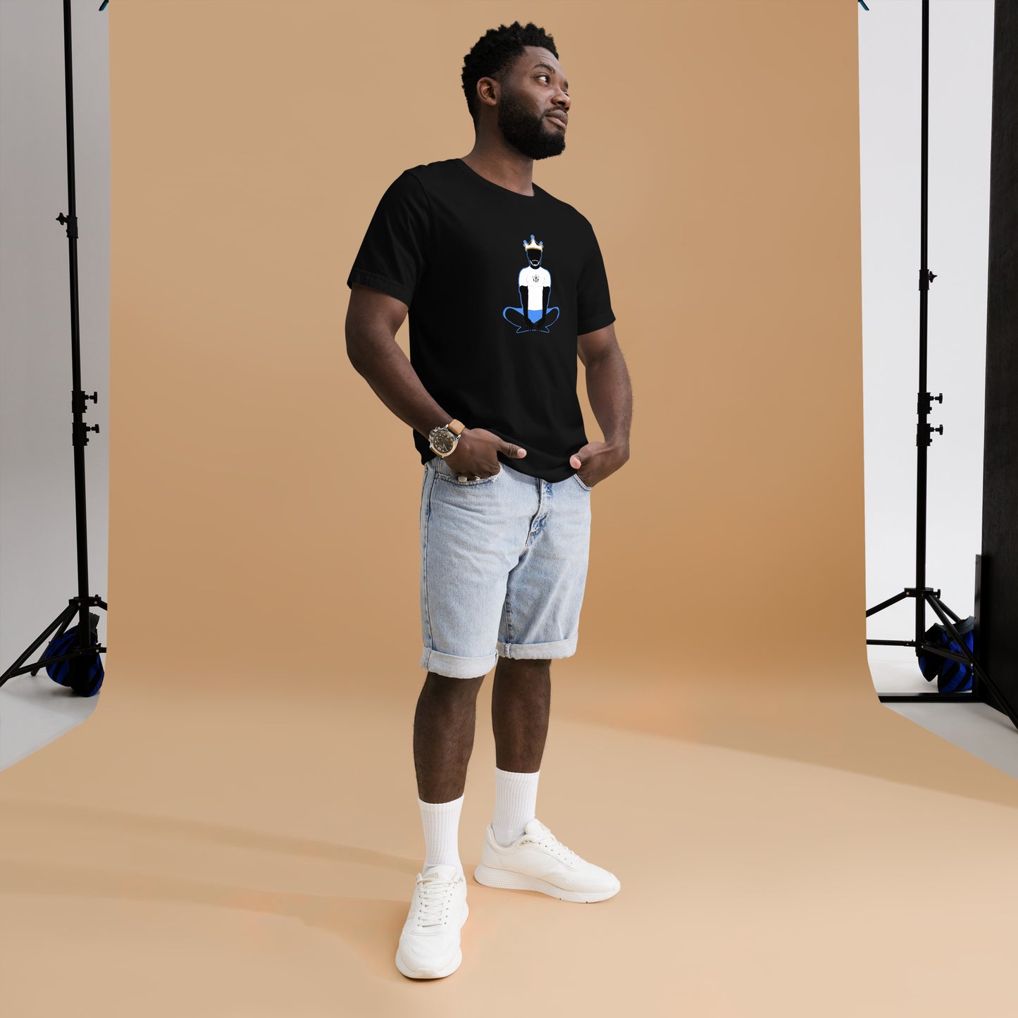 Meditating King Unisex Tee