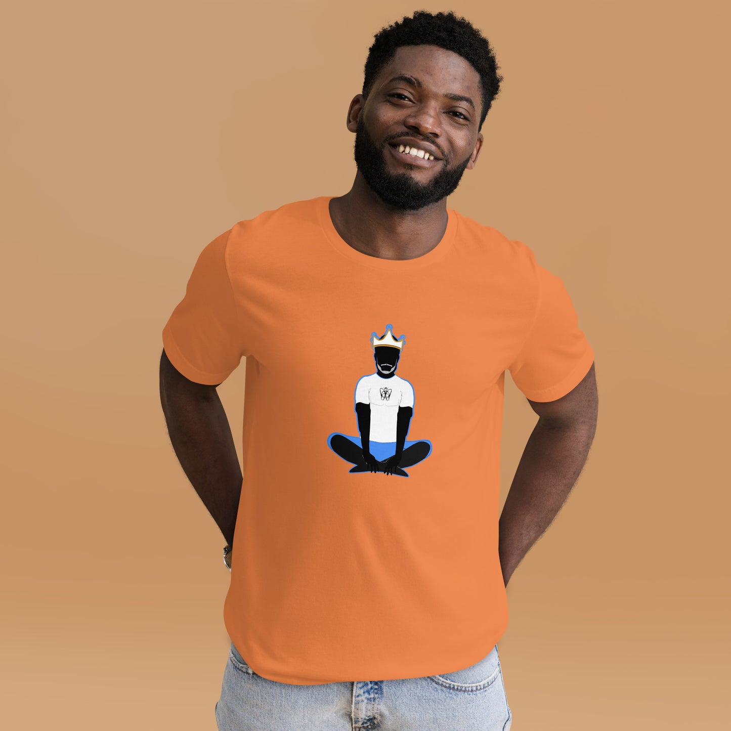 Meditating King Unisex Tee
