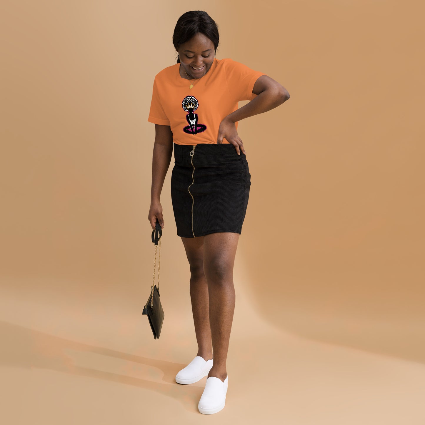 Meditating Queen Unisex Tee