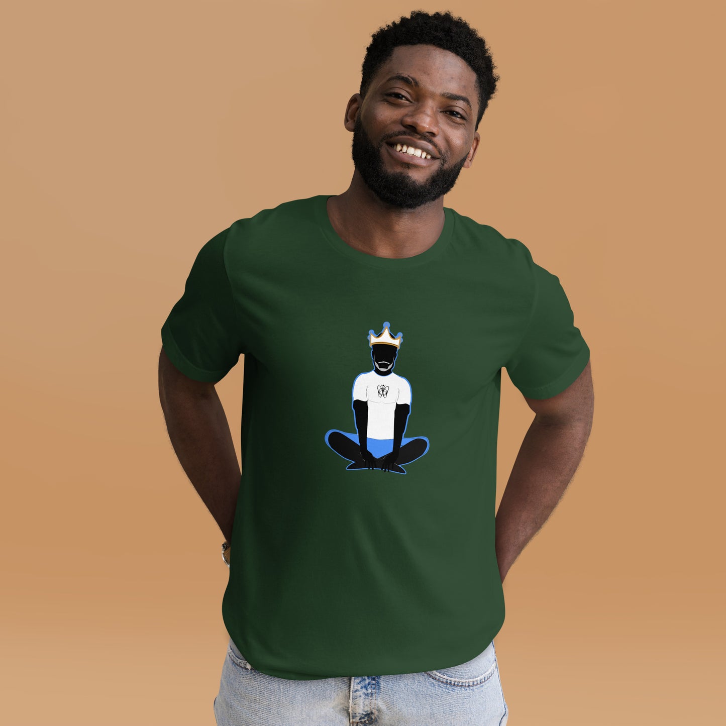Meditating King Unisex Tee