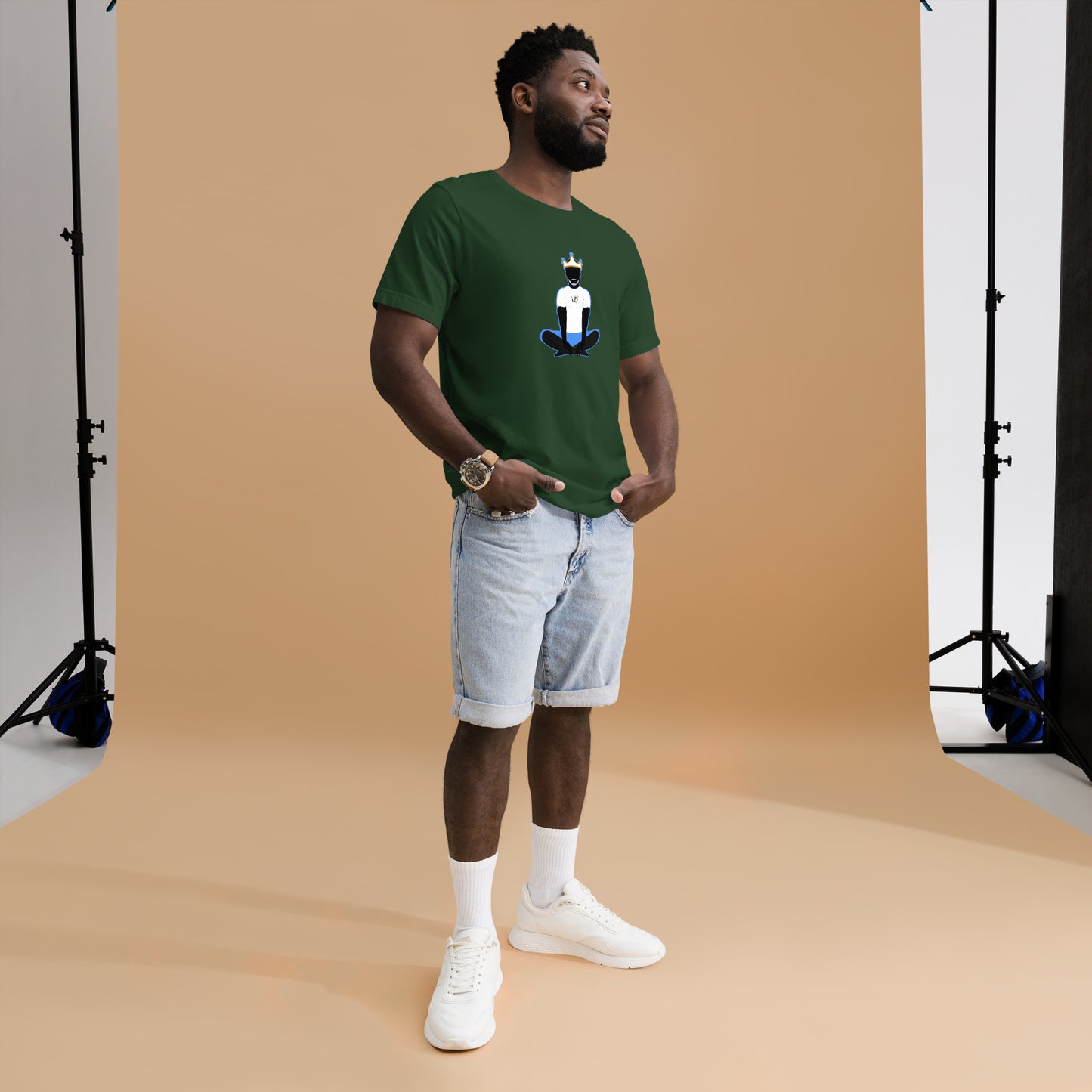 Meditating King Unisex Tee