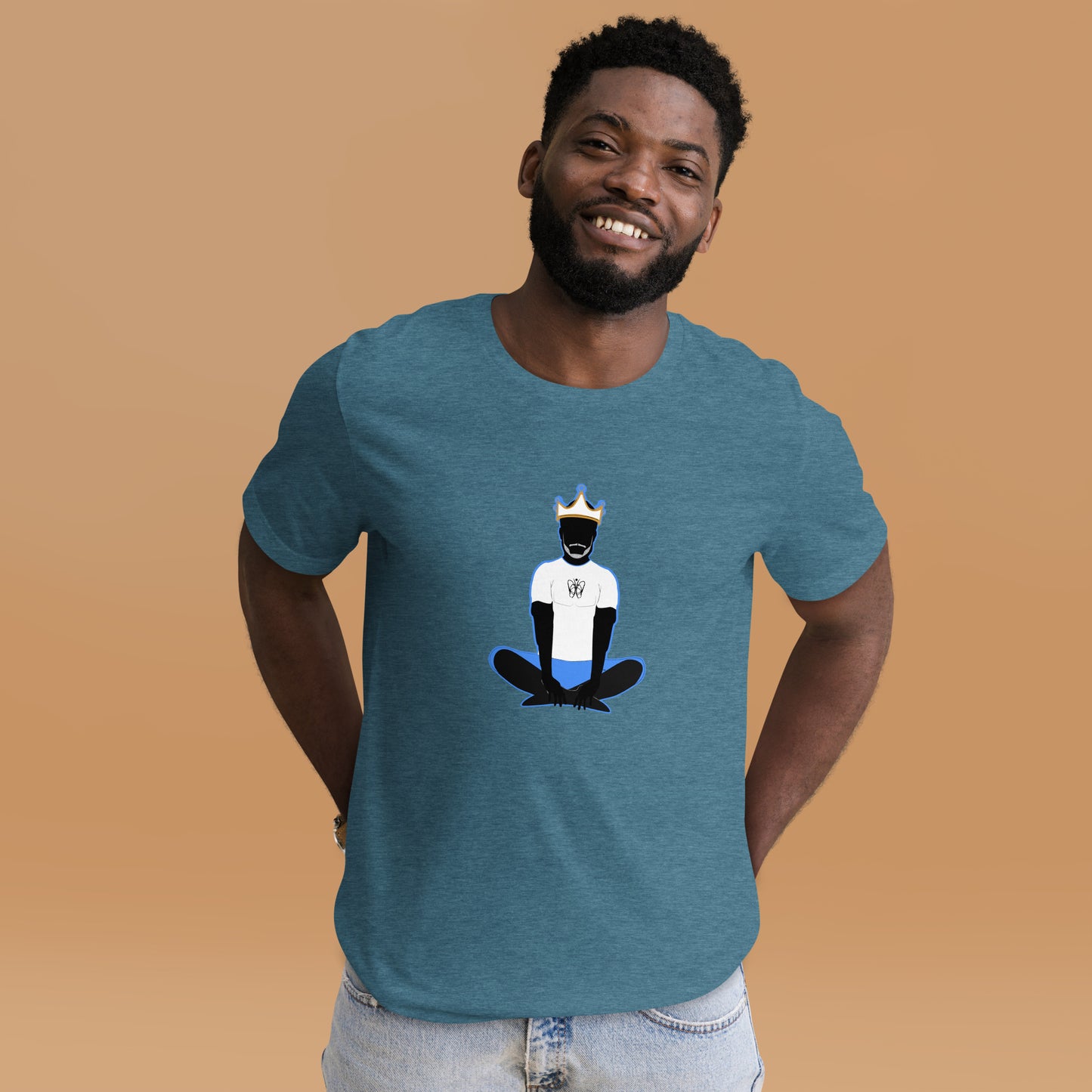 Meditating King Unisex Tee