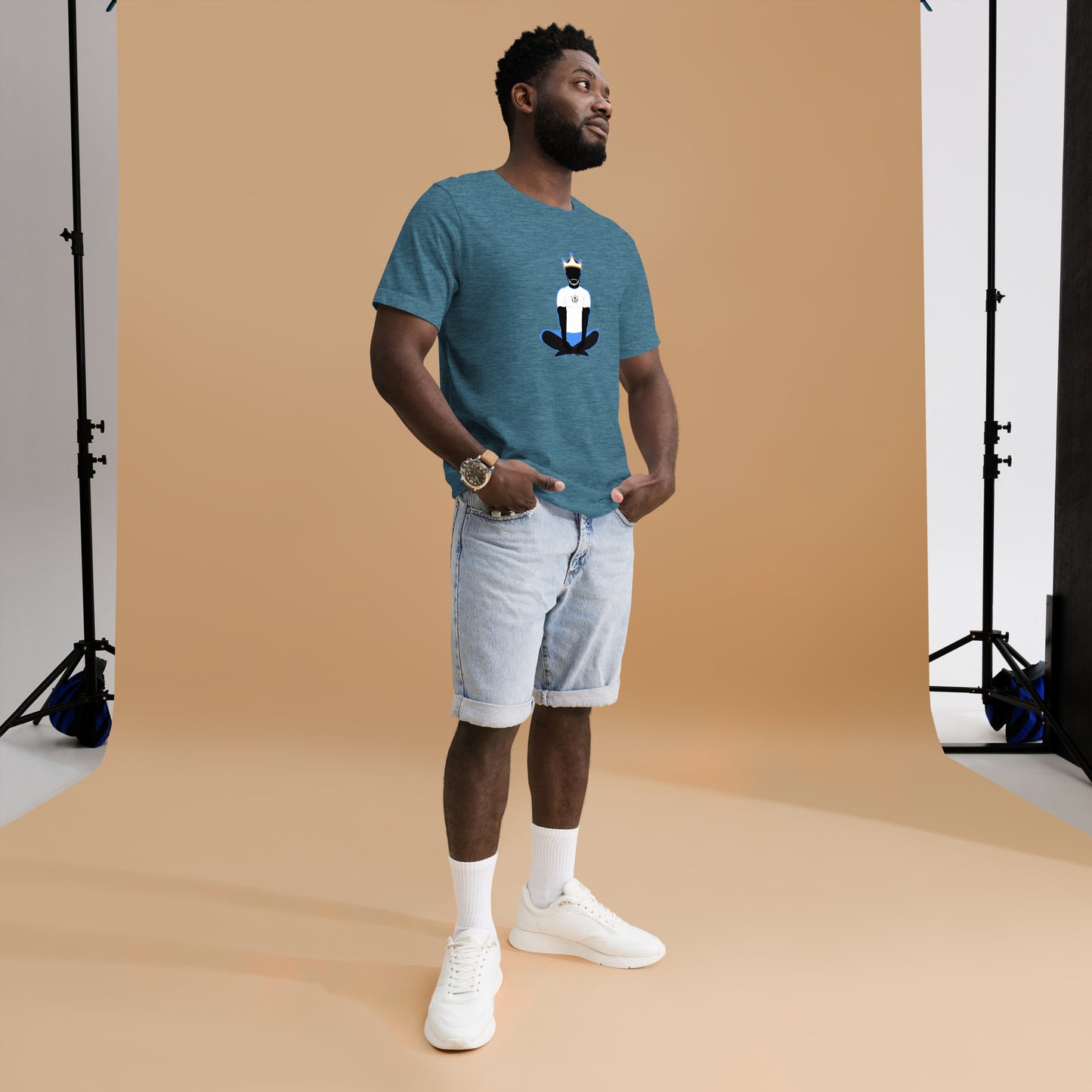 Meditating King Unisex Tee
