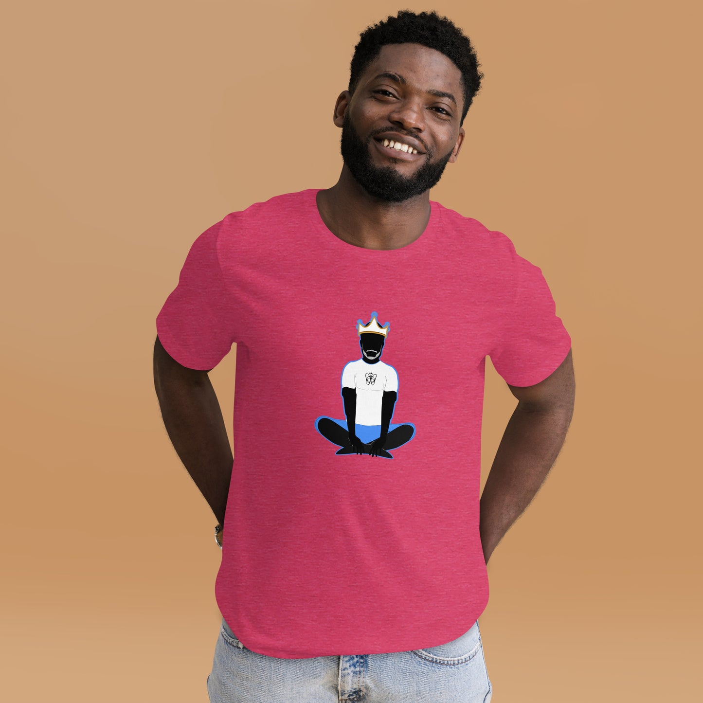 Meditating King Unisex Tee