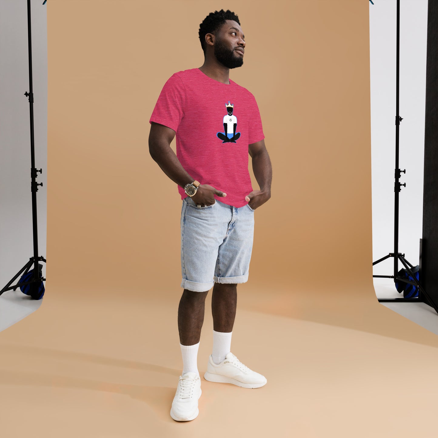 Meditating King Unisex Tee