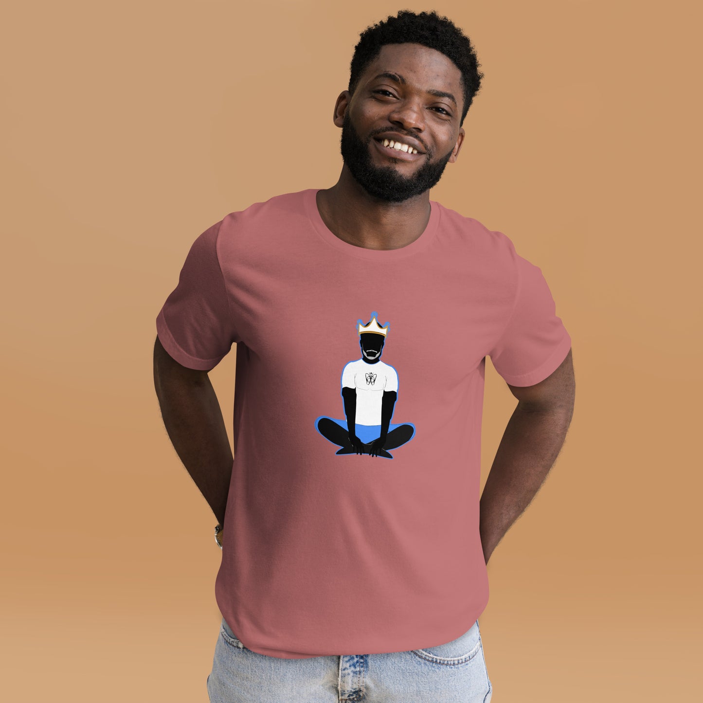 Meditating King Unisex Tee
