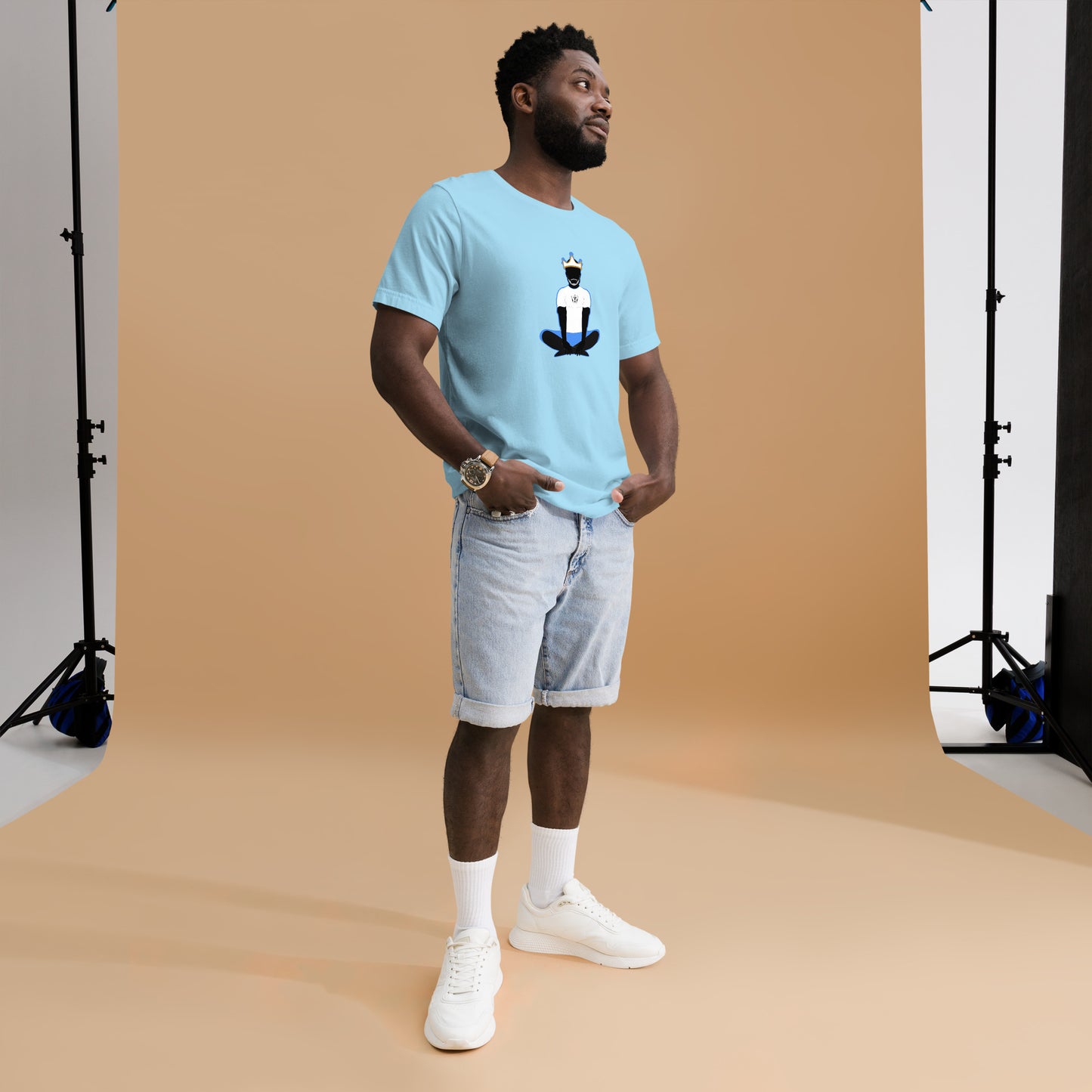 Meditating King Unisex Tee