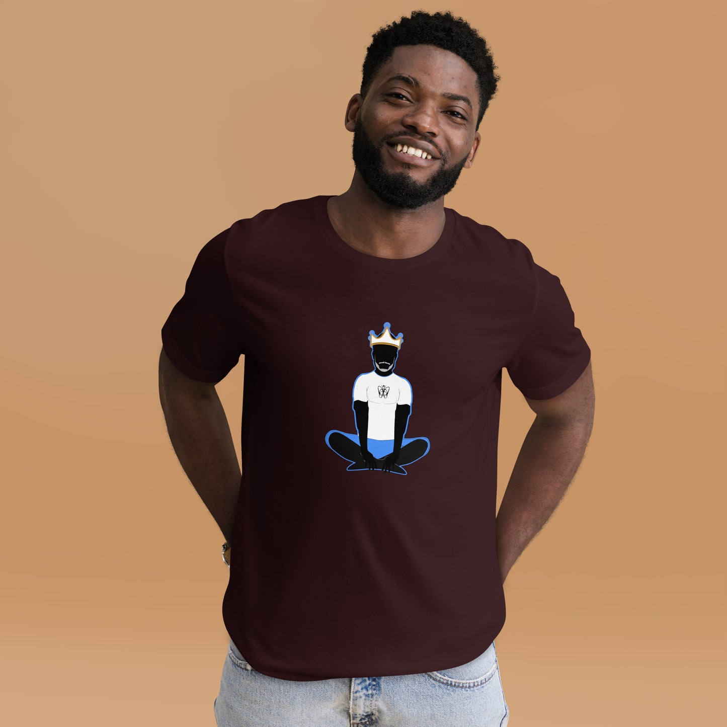 Meditating King Unisex Tee