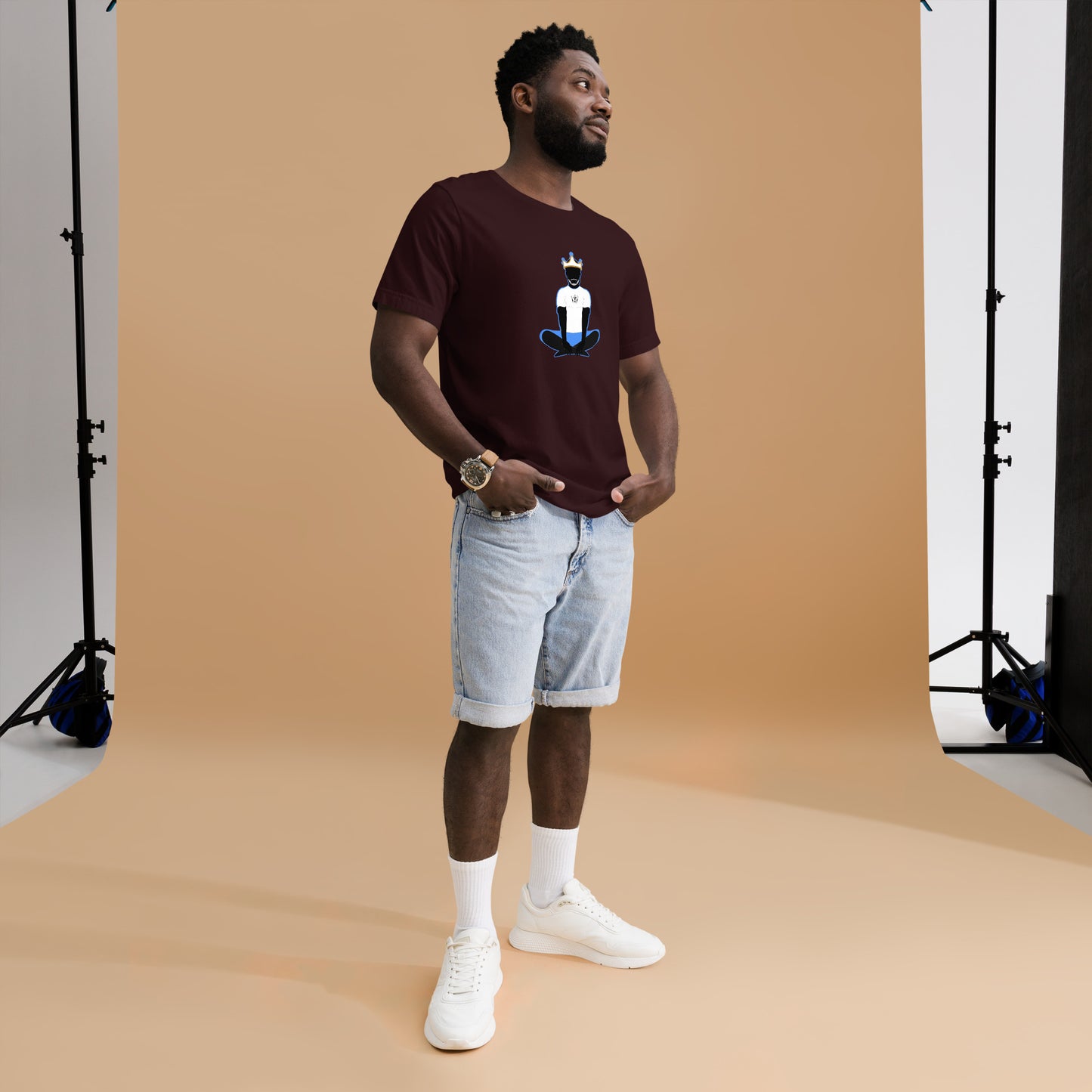 Meditating King Unisex Tee