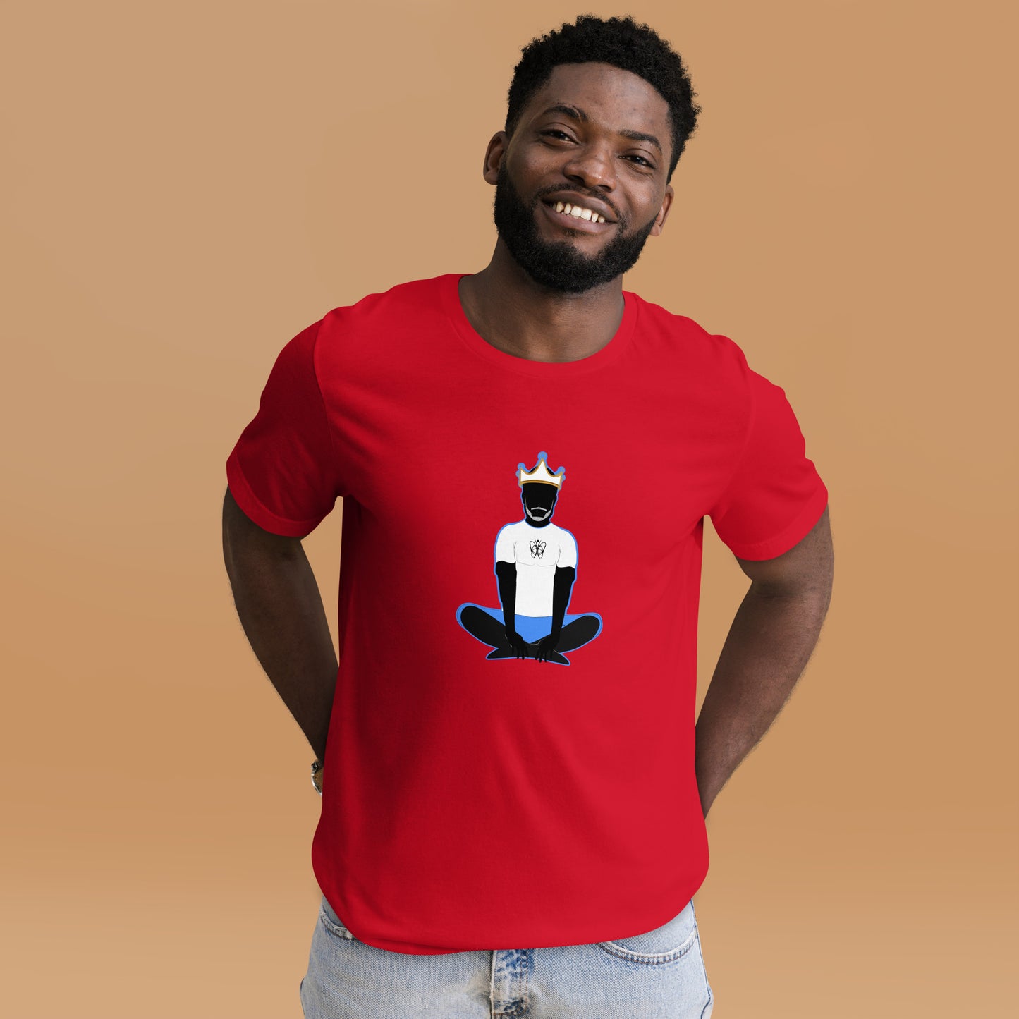 Meditating King Unisex Tee