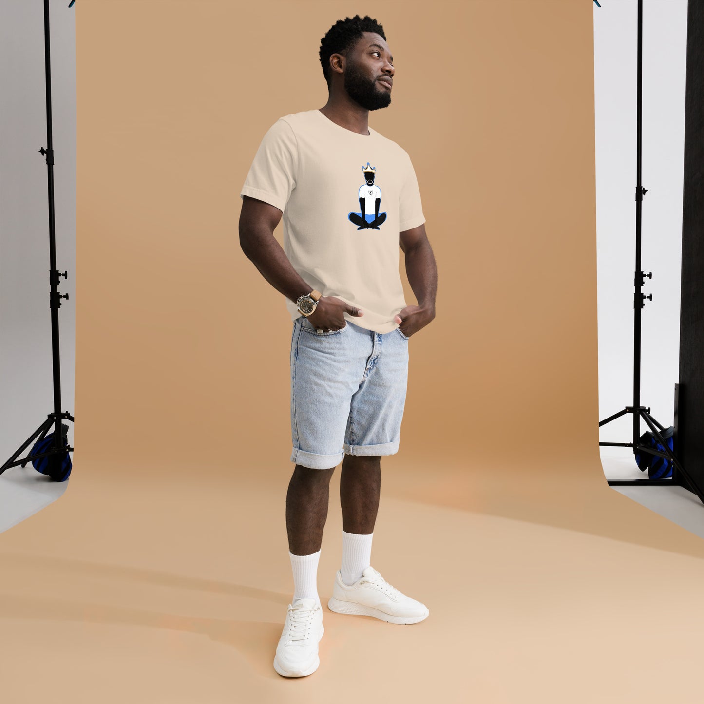 Meditating King Unisex Tee