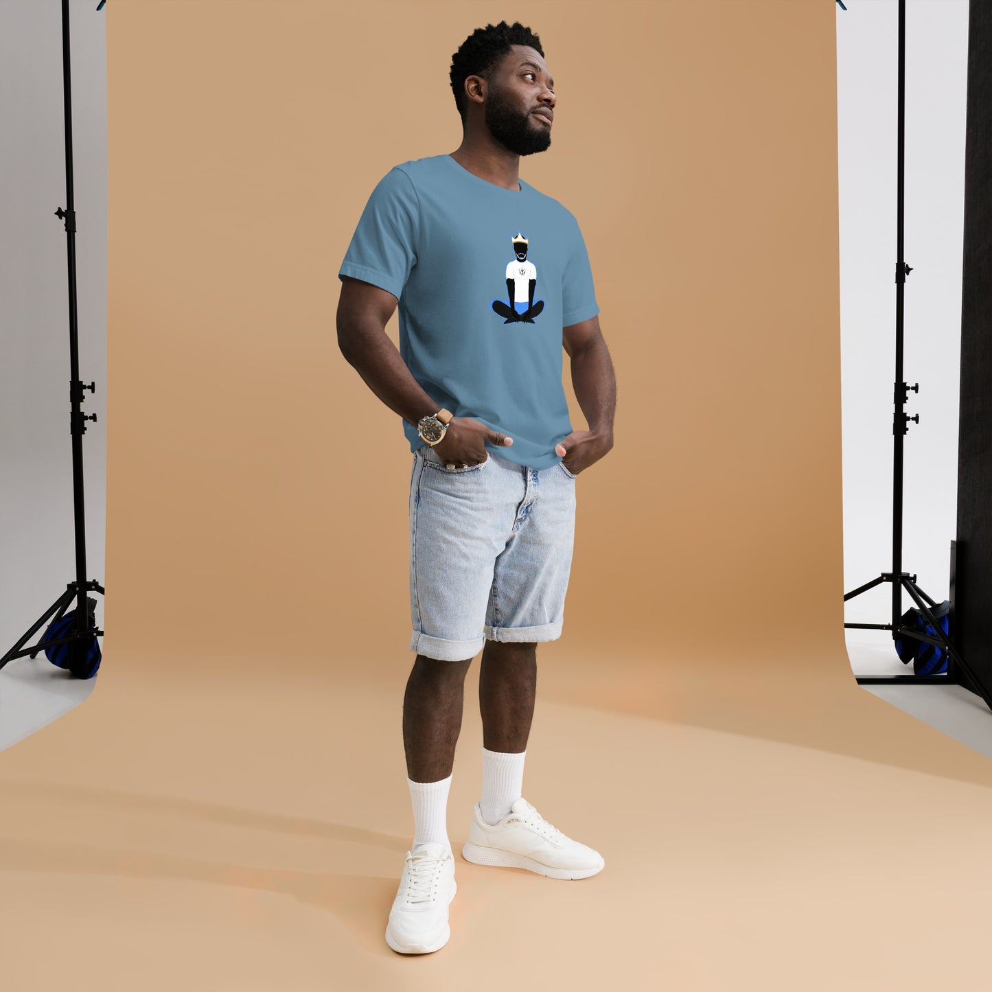 Meditating King Unisex Tee