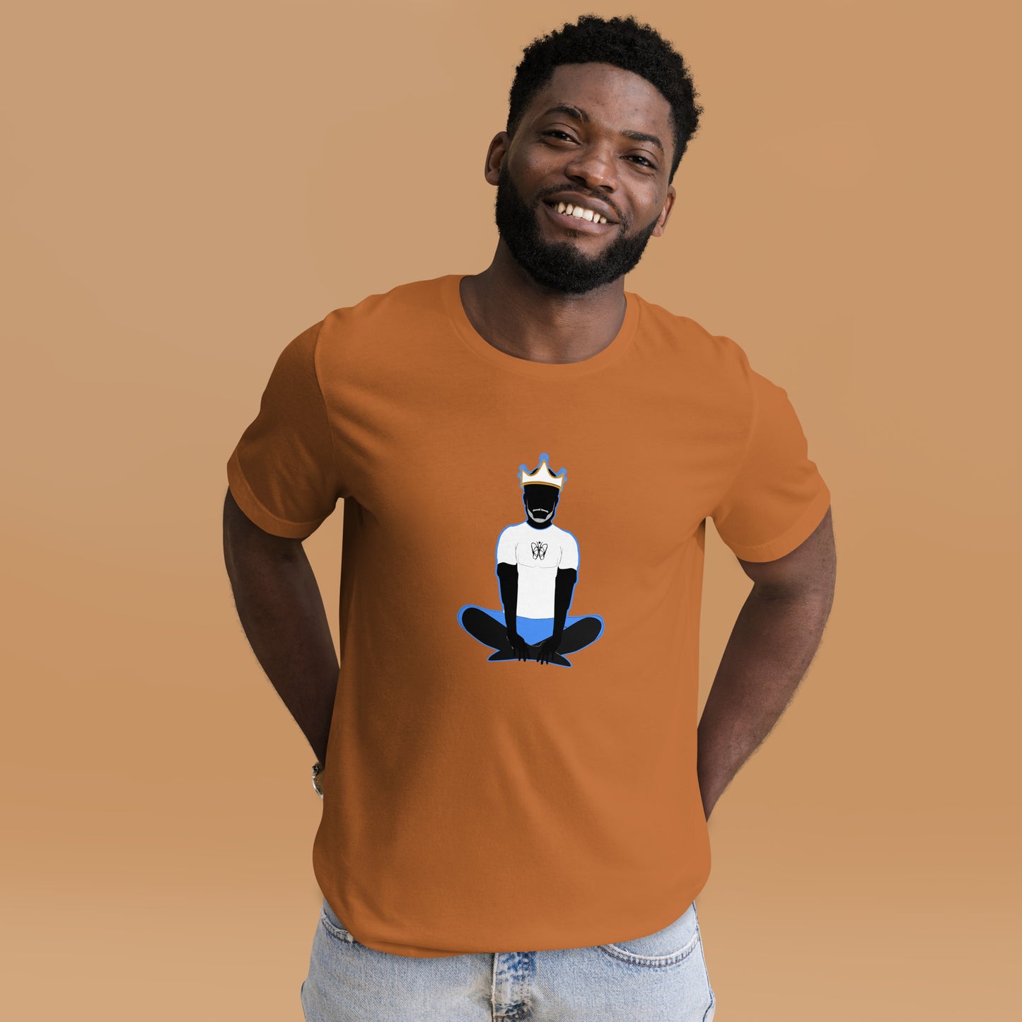 Meditating King Unisex Tee