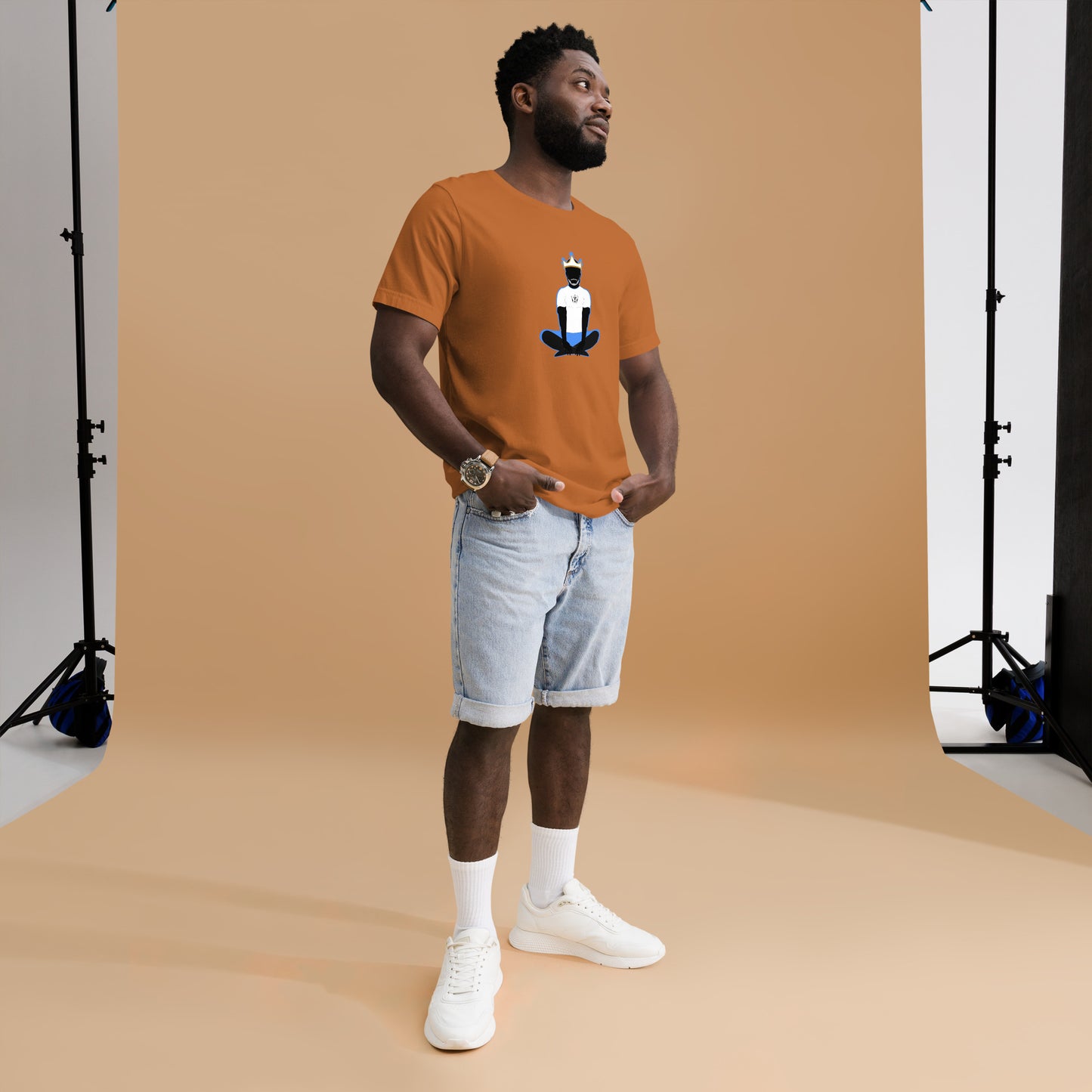 Meditating King Unisex Tee