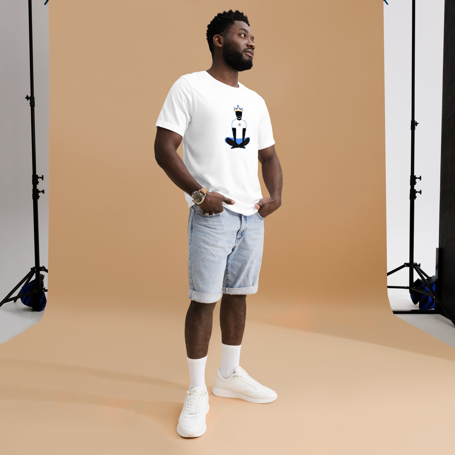 Meditating King Unisex Tee