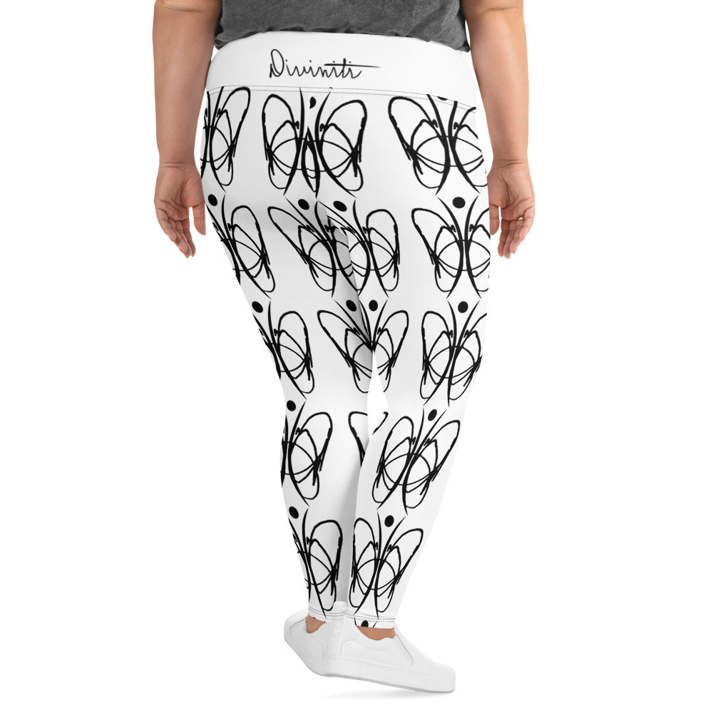 Diviniti Logo Plus Size Leggings