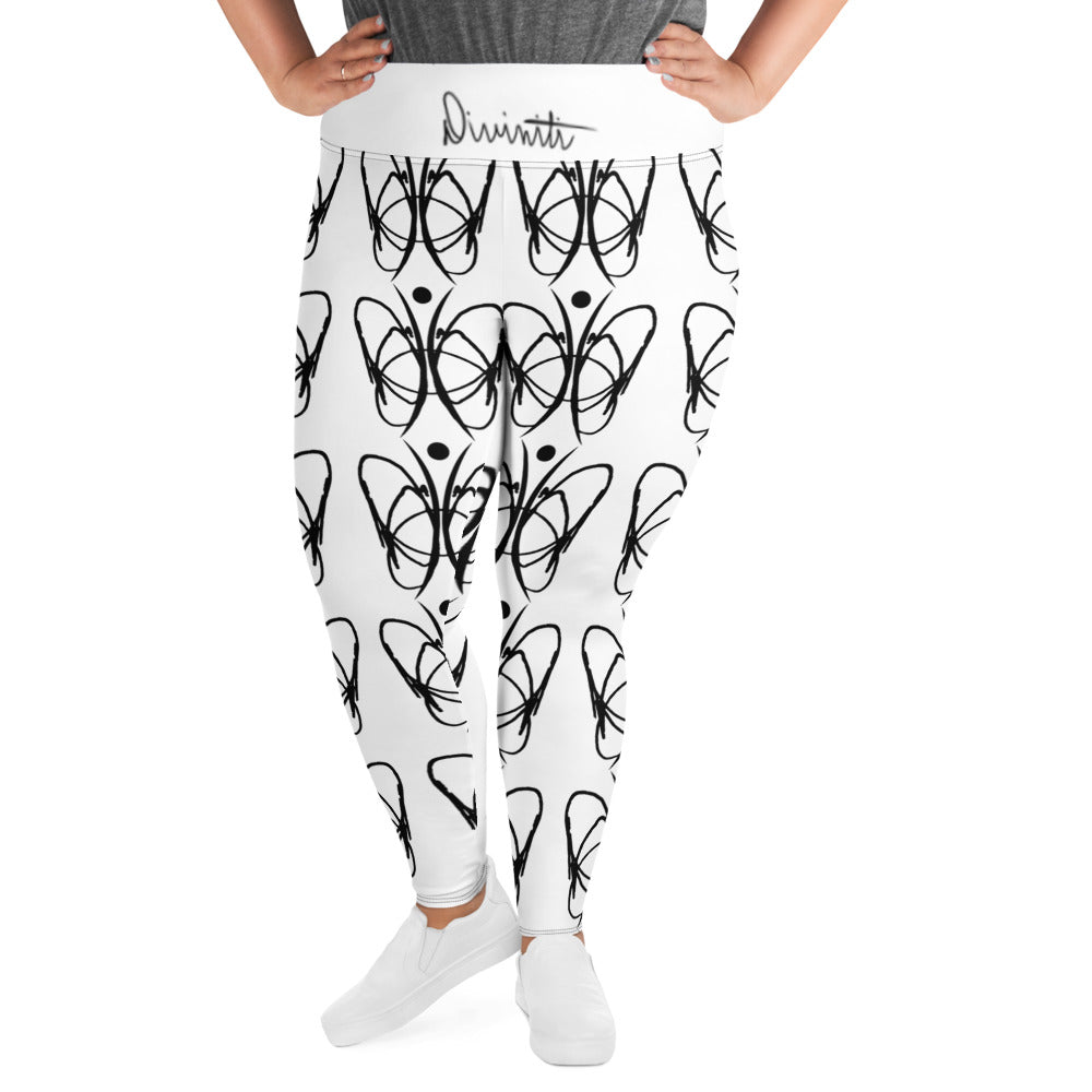 Diviniti Logo Plus Size Leggings